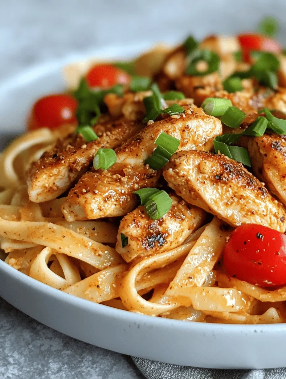 Creamy Cajun Chicken Pasta Recipe: A Flavorful Journey