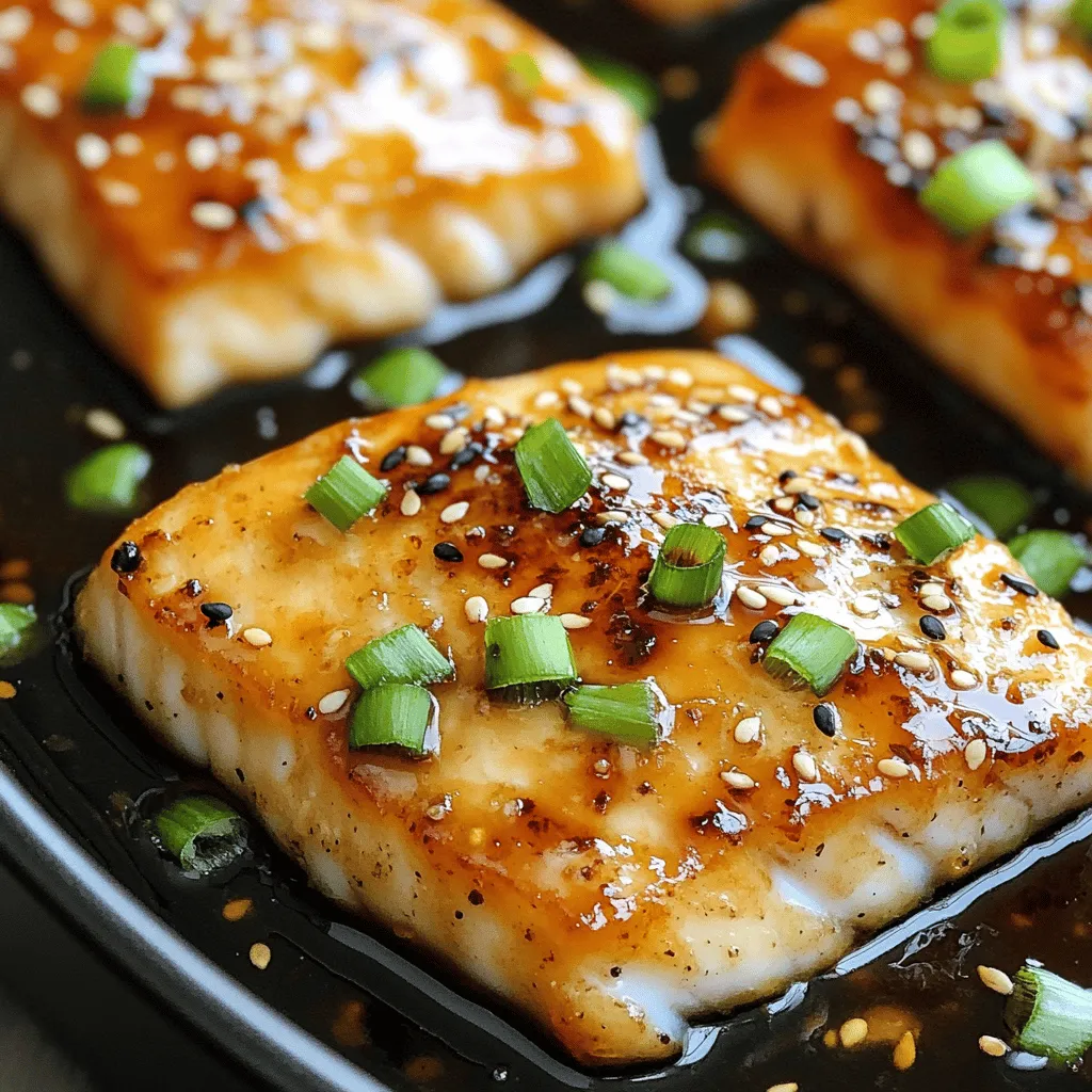 Ginger Soy Glazed Cod Recipe