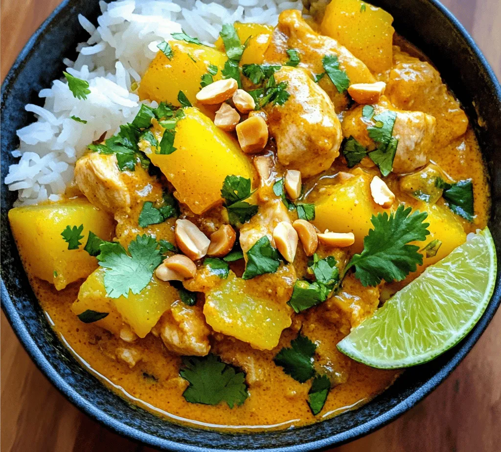 Massaman Chicken Curry is a warm, comforting dish infused with rich flavors and a unique blend of spices. Originating from Thailand, this recipe combines the savory taste of tender chicken thighs with the creamy richness of coconut milk, making it an unforgettable meal for any occasion. As one of the most beloved curries in Thai cuisine, Massaman Curry stands out not only for its delicious taste but also for its fascinating history and cultural significance. In this article, we will delve into the nuances of preparing this delightful dish, exploring its ingredients, cooking techniques, and the story behind its creation. Whether you