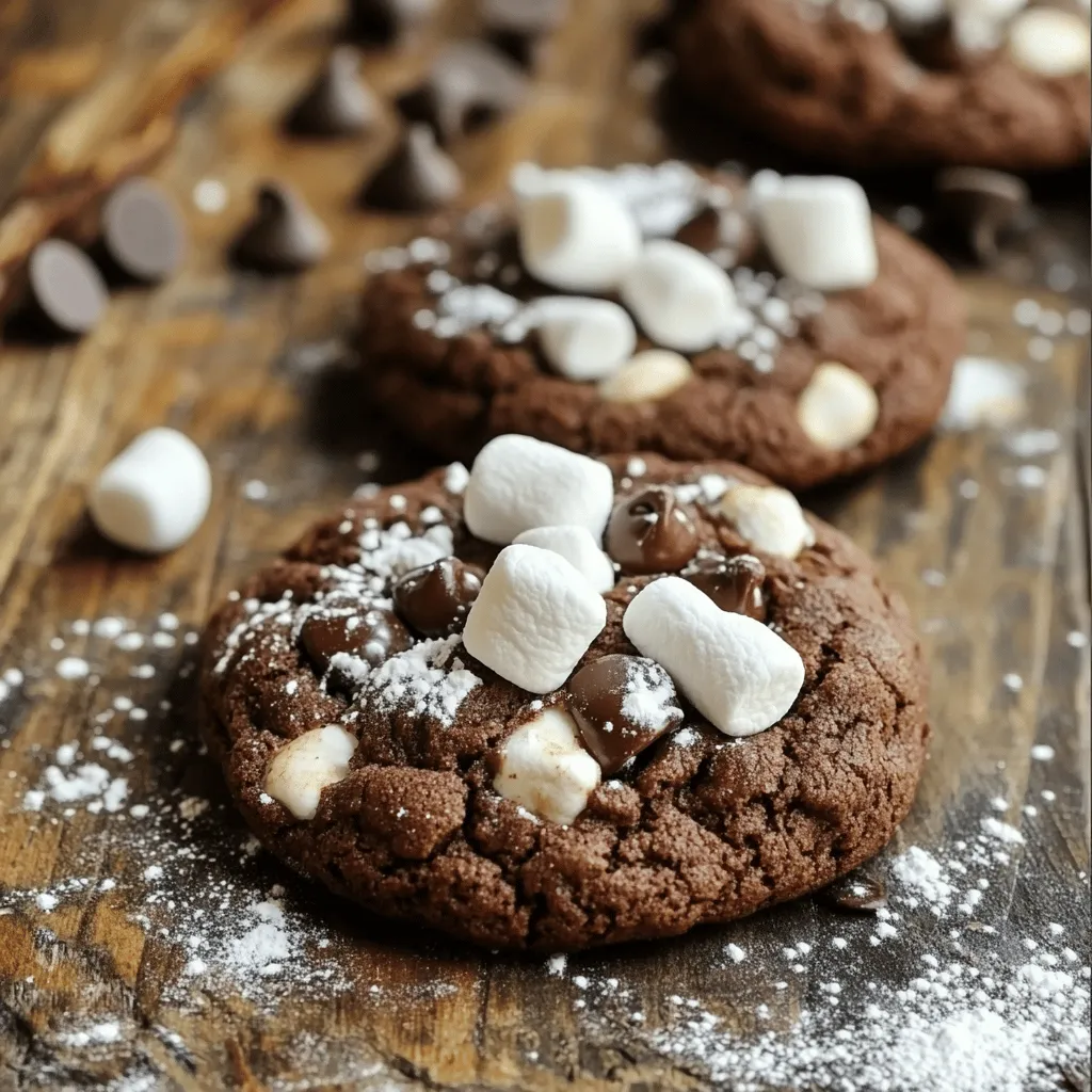 The Ultimate Comfort Treat &#8211; Cozy Hot Chocolate Marshmallow Cookies