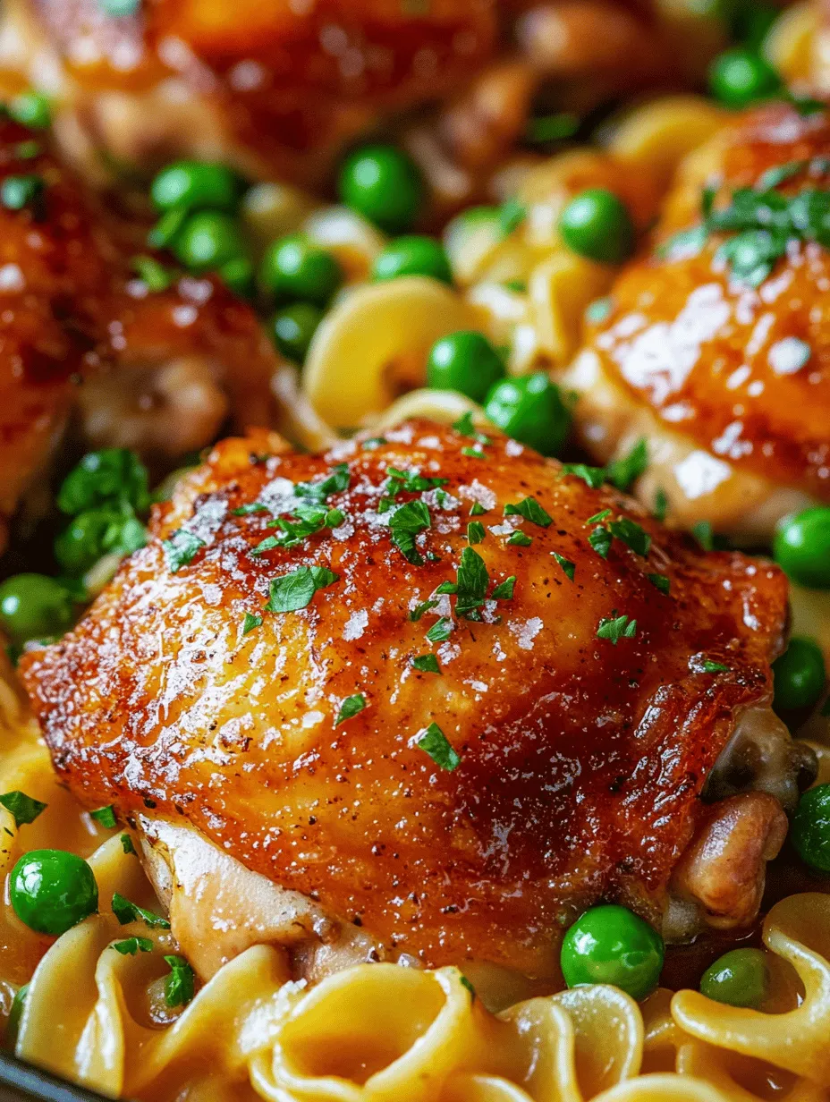 One-Pan Wonder: Chicken with Buttered Noodles Recipe