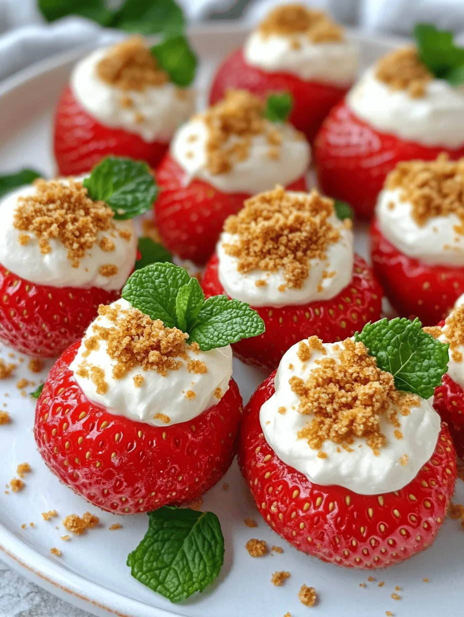 Indulge in Delight: Cheesecake Deviled Strawberries Recipe