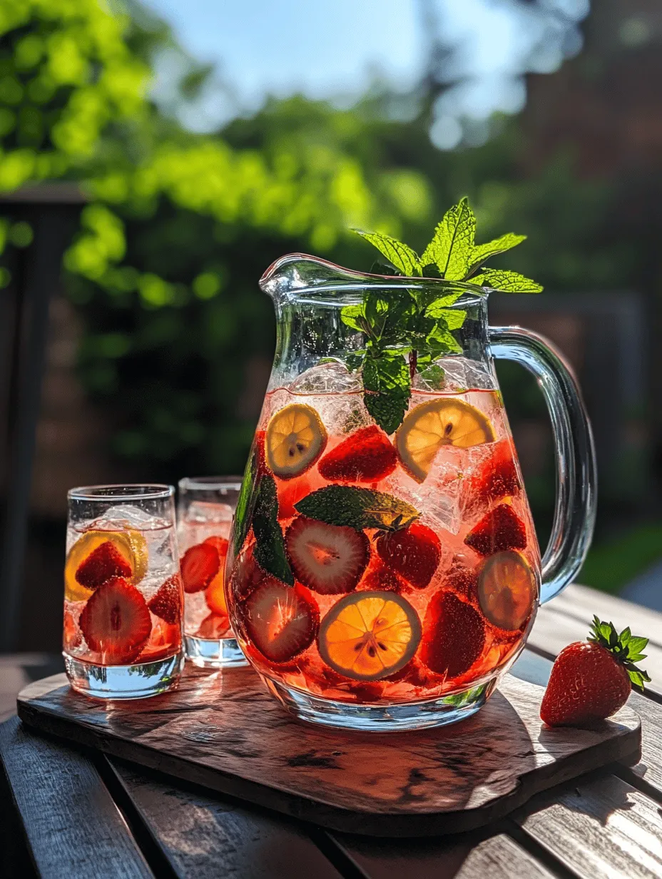 Refreshing Strawberry Lemonade: A Perfect Summer Drink