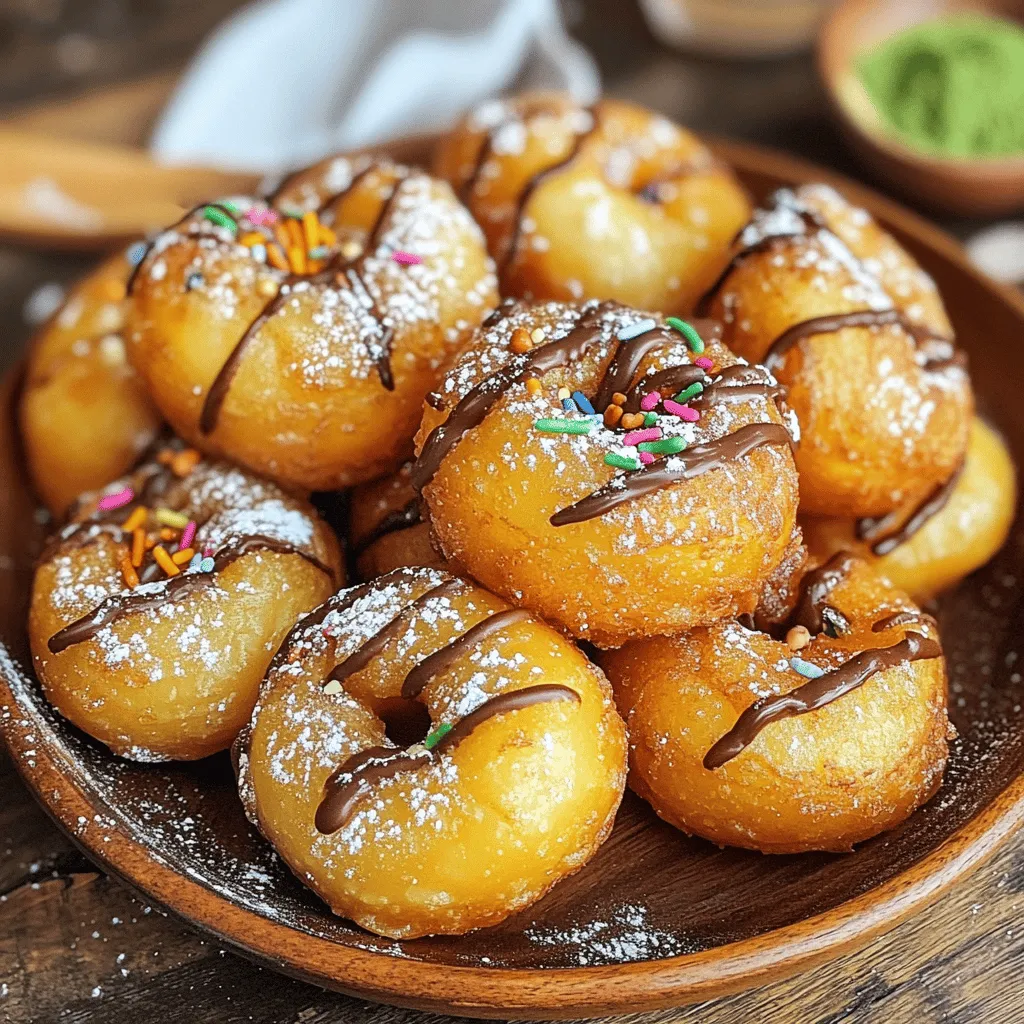 Deliciously Chewy Mochi Donuts Recipe