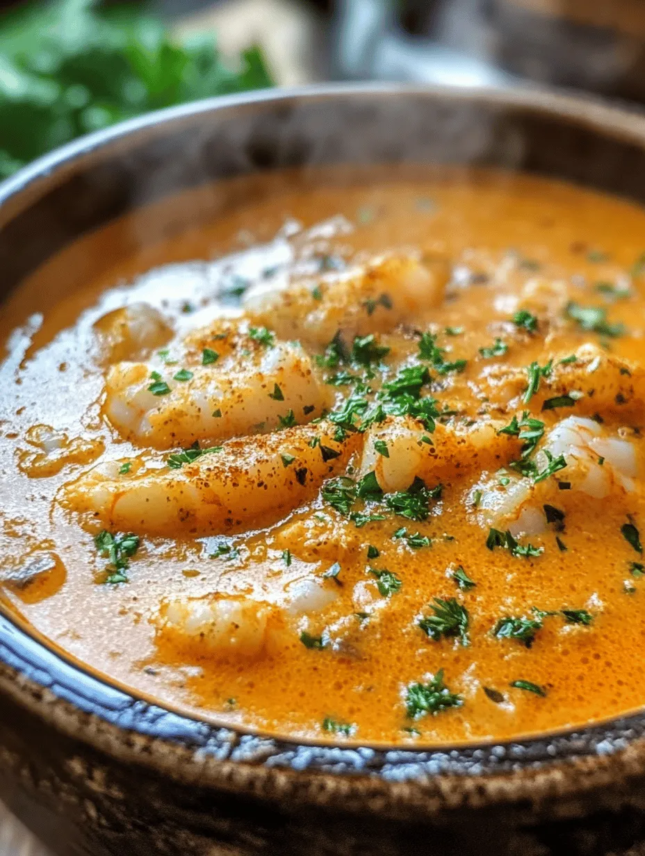 Indulge in the Depths of Flavor with Rich Crab and Shrimp Bisque