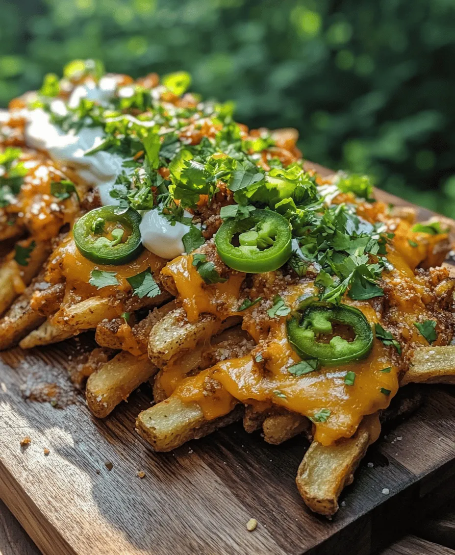 If you’re looking for a dish that brings together the crispy comfort of fries with a bold explosion of flavors, then Cheesy Fiesta Fries are the ultimate choice. Perfect for gatherings, parties, or simply for a cozy night in, this recipe transforms humble fries into a mouthwatering delight that will please food lovers of all ages. The combination of crispy golden fries, gooey melted cheese, and zesty toppings creates a snack that tantalizes the taste buds and encourages second helpings.