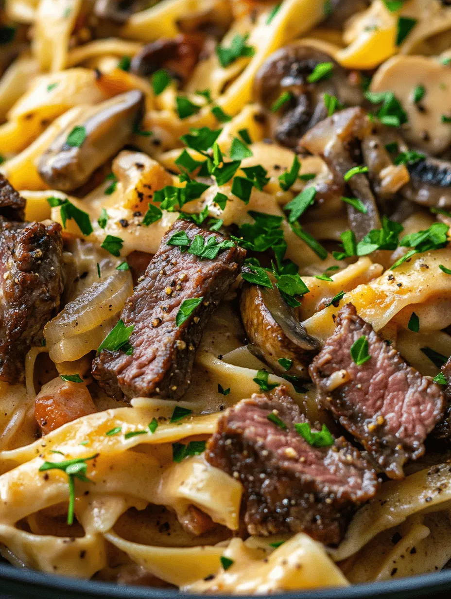 Indulgent Philly Cheesesteak Pasta Recipe