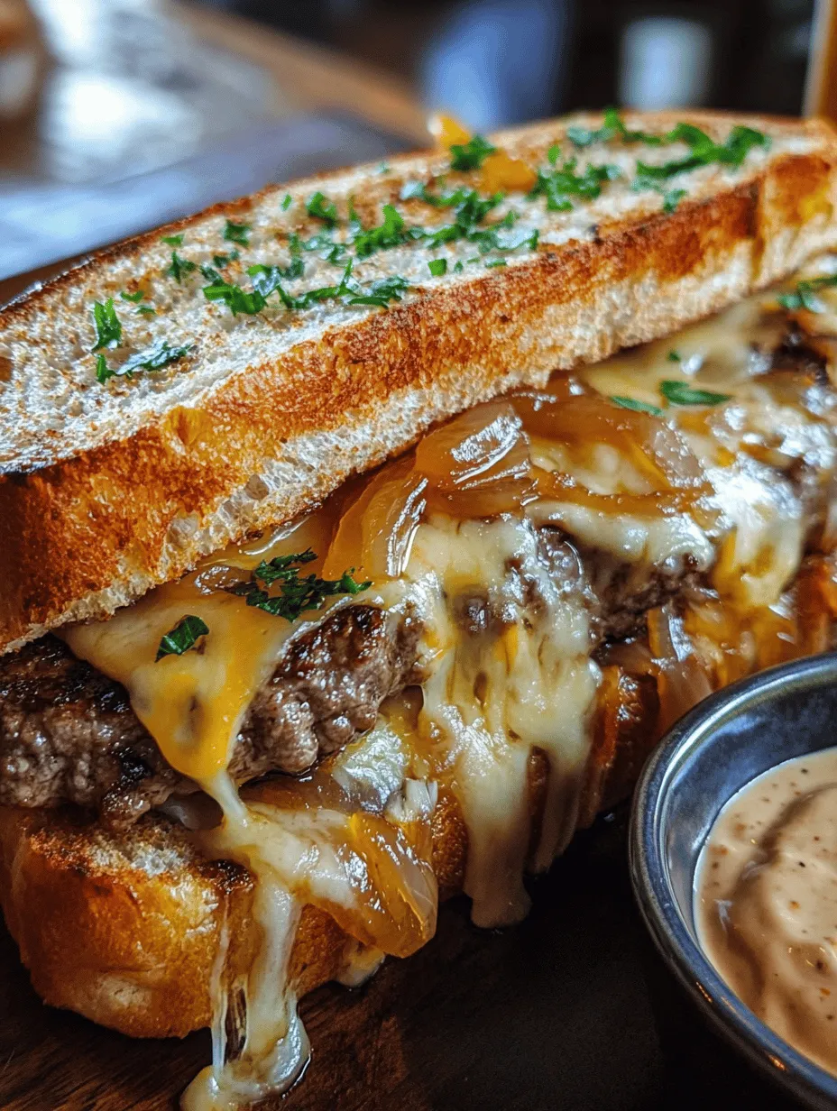 Ultimate Patty Melt with Secret Sauce Recipe