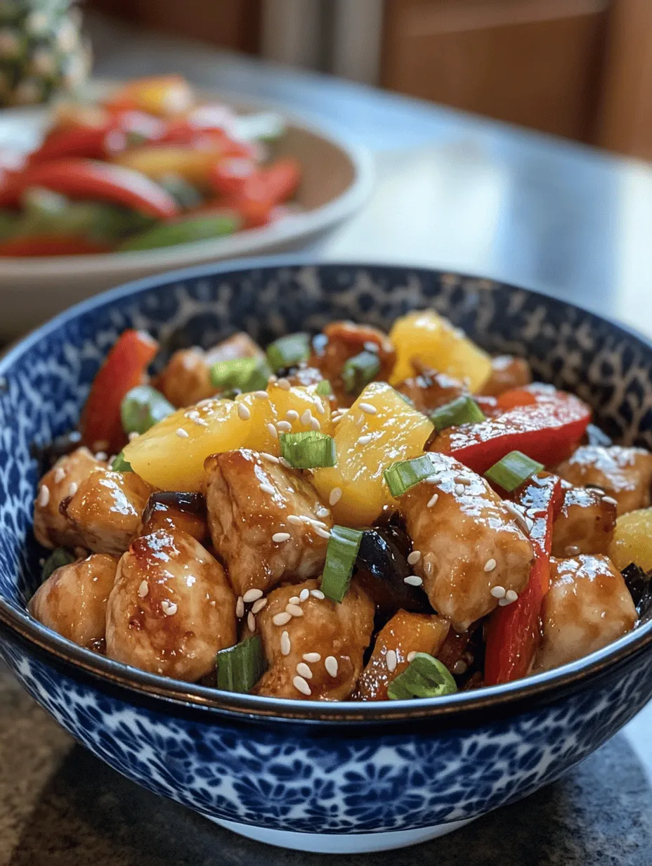 Pineapple Chicken Stir-Fry Recipe: A Tropical Delight