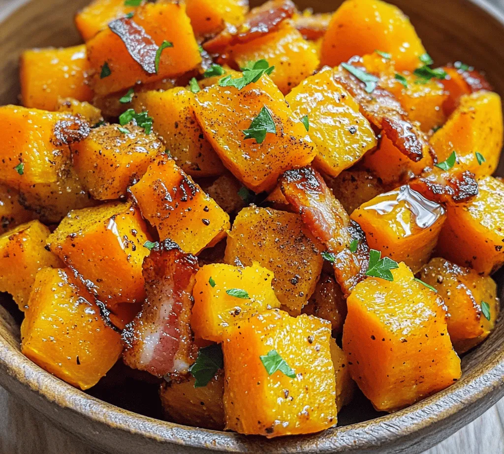 As the leaves begin to change and the air turns crisp, nothing captures the essence of fall quite like the comforting flavors of Maple Bacon Butternut Squash Delight. This dish is a warm embrace on a cool day, combining the rich sweetness of butternut squash with the savory crunch of bacon, all enhanced by the delightful drizzle of pure maple syrup. Whether you