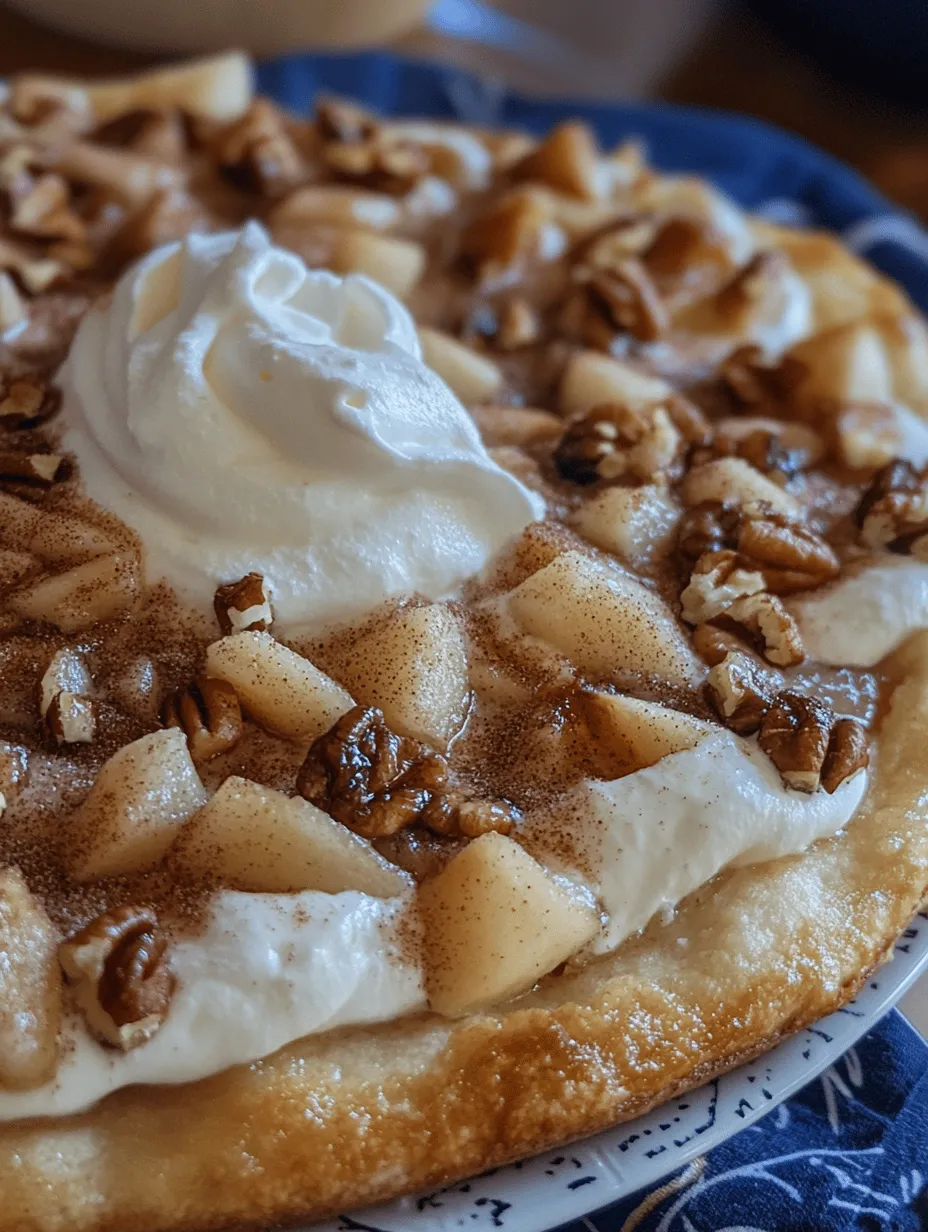 Cinnamon-Sugar Delight Pizza: A Sweet Twist on a Classic Favorite