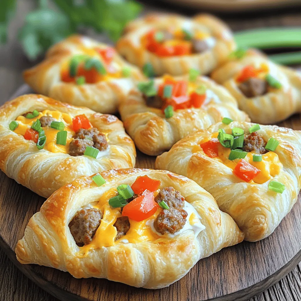 Rotel Sausage &#038; Cream Cheese Crescents: A Flavorful Appetizer