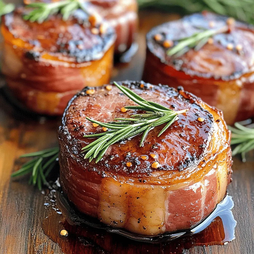 Bacon-Wrapped Filet Mignon Delight: A Culinary Masterpiece