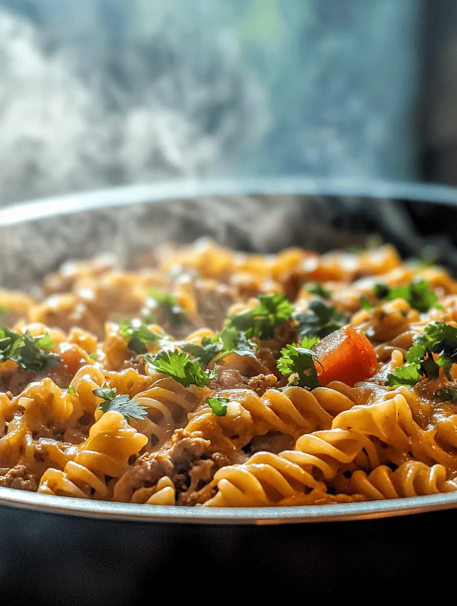 Cheesy Rotel Beef Pasta Delight: A Comforting Recipe for Every Occasion