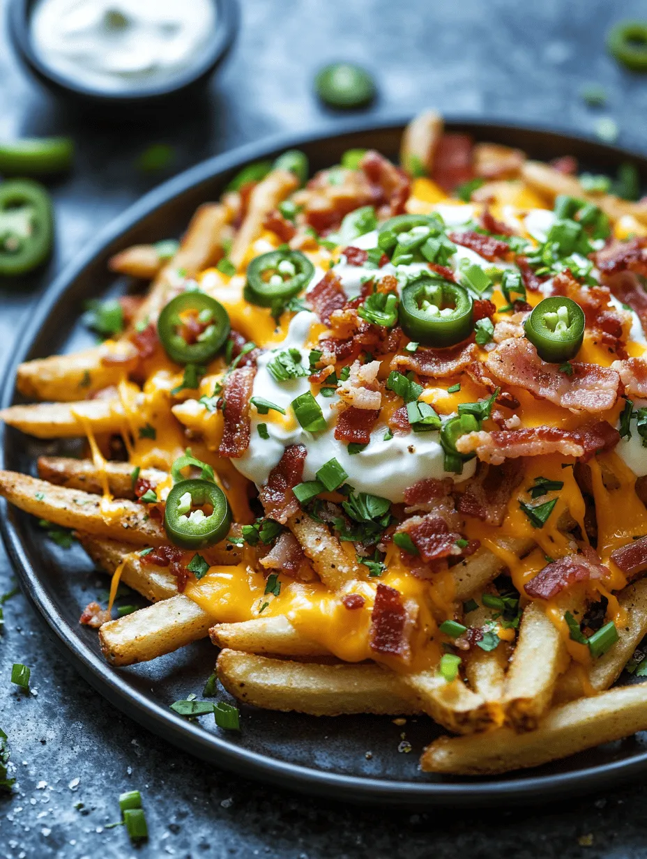 Ultimate Loaded Bacon Cheese Fries Recipe