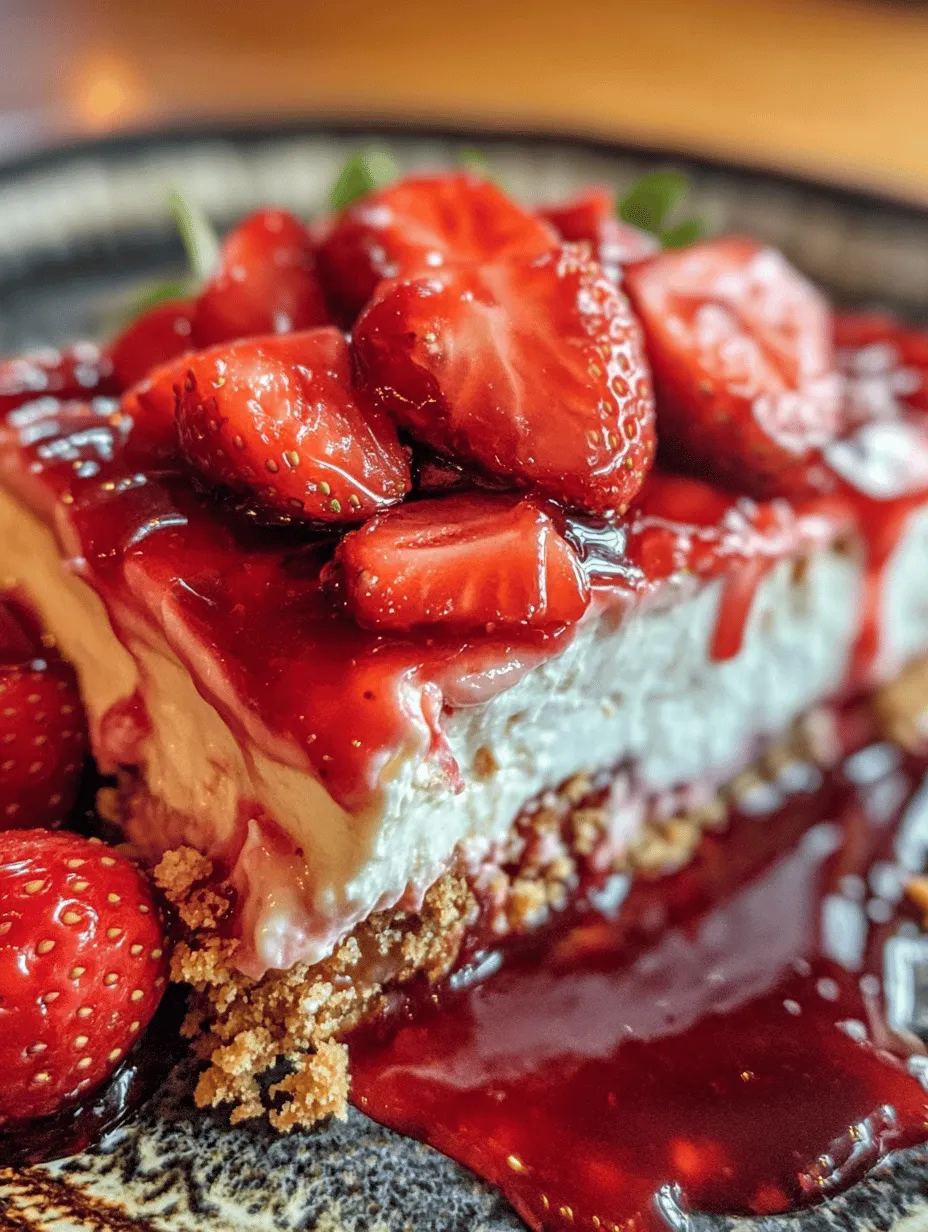 No-Bake Strawberry Cheesecake Lasagna: A Delightful Summer Treat