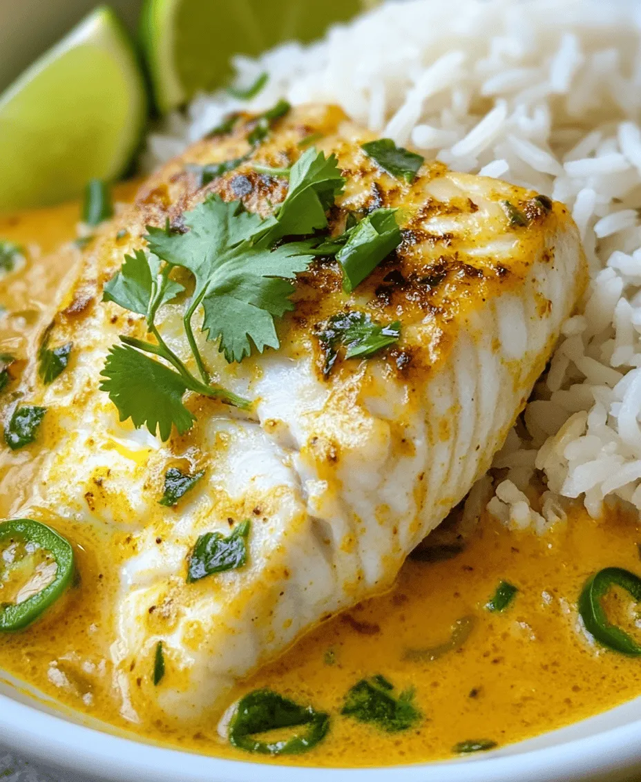 Welcome to the vibrant world of tropical cuisine! Today, we invite you to explore the rich and aromatic flavors of Coconut Fish Curry with Lime and Lemongrass. This dish is not just a meal; it
