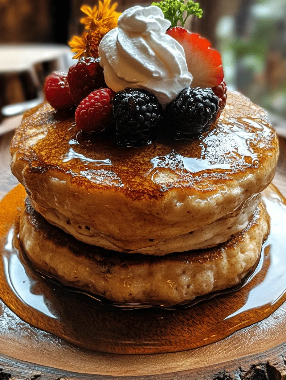 Fluffy Pancakes with Crispy Edges: A Breakfast Delight