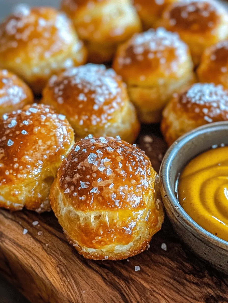 Buttery Soft Pretzel Bites Recipe