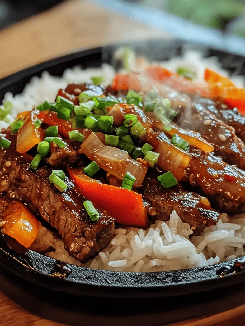 Sizzling Chinese Pepper Steak with Onions Recipe: A Flavorful Journey