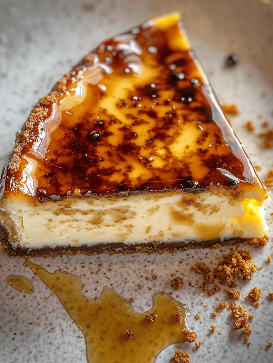 Crème Brûlée Cheesecake Delight: A Luxurious Dessert Experience
