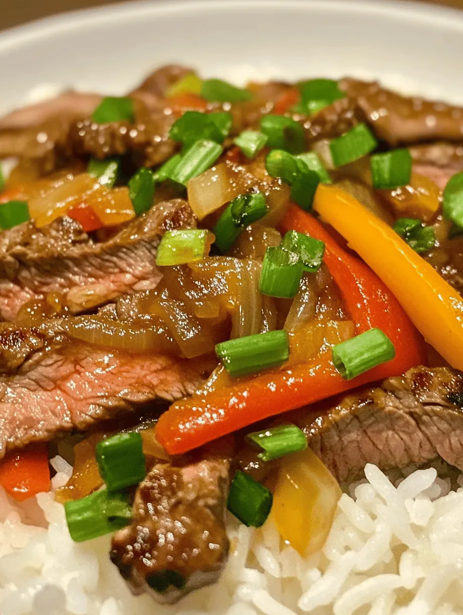 Sizzling Pepper Steak Stir-Fry: A Flavorful Delight