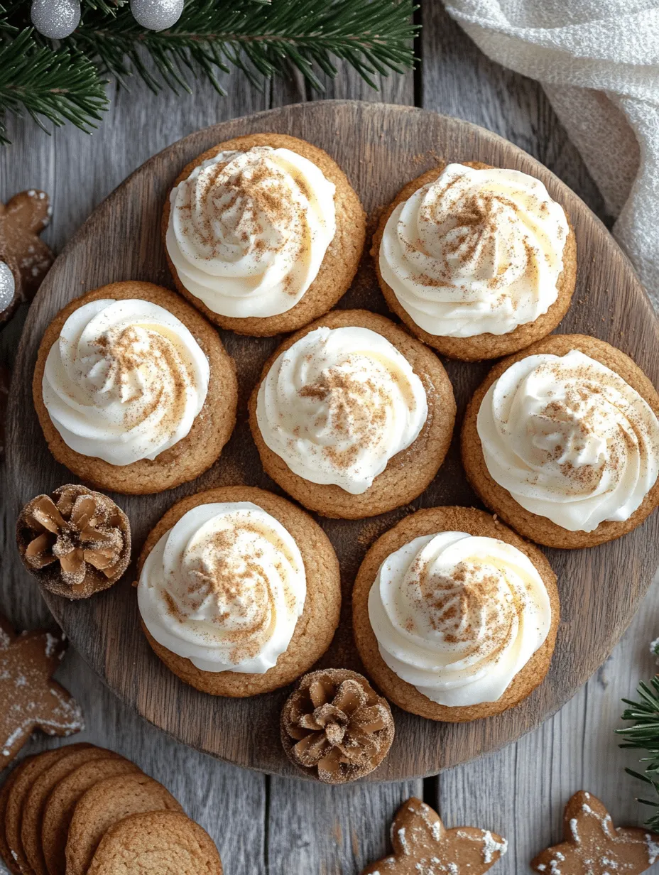 Gingerbread Cheesecake Cookies: A Festive Delight