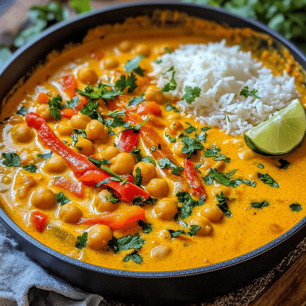 Exploring the Rich Flavors of Creamy Coconut Chickpea Curry