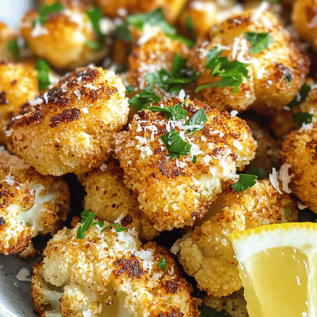 Crispy Parmesan Roasted Cauliflower Recipe