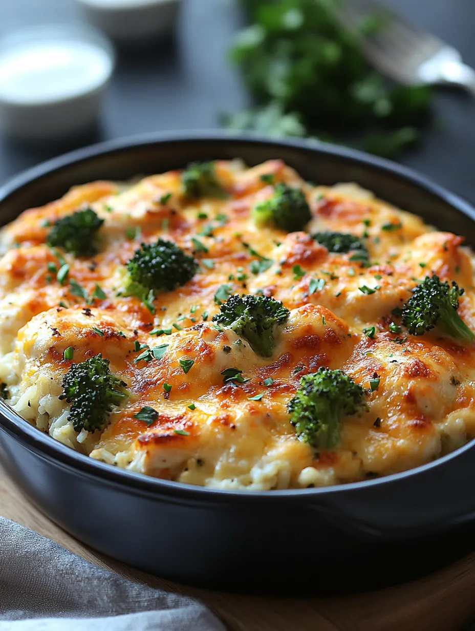 Creamy Chicken, Broccoli &#038; Cheesy Rice Delight