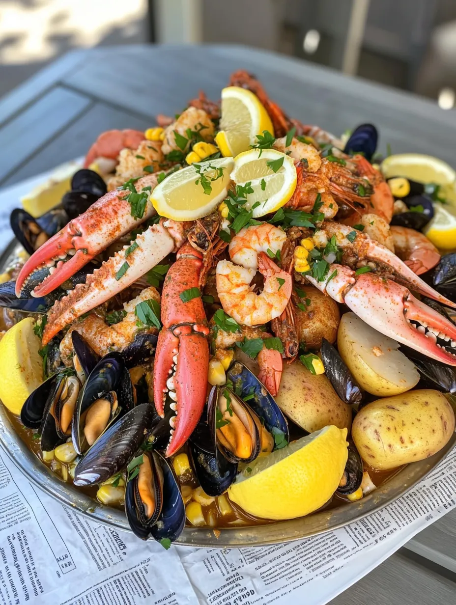 Cajun Seafood Boil Extravaganza: A Culinary Delight