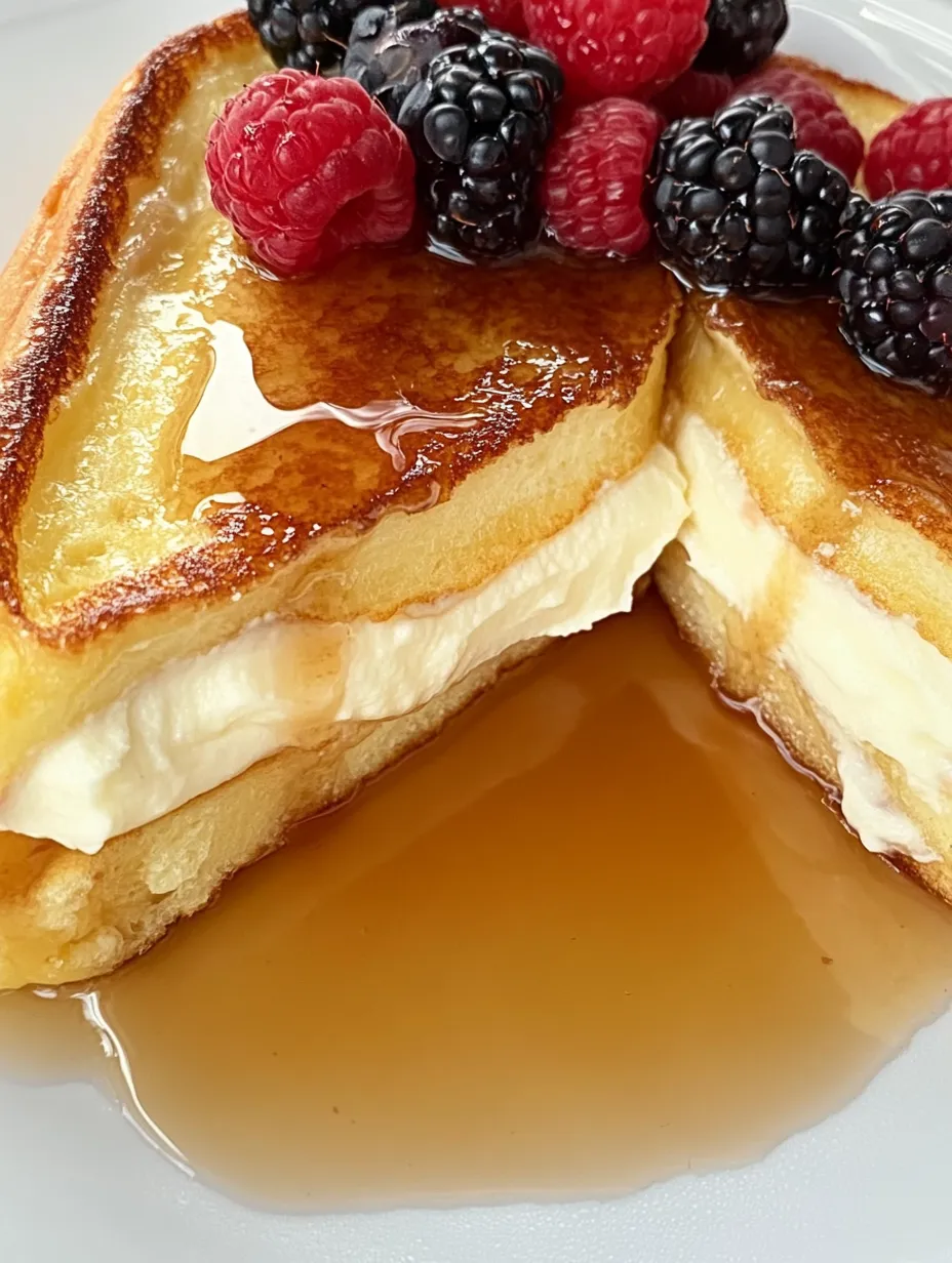 Cinnamon Swirl Cream Cheese French Toast: A Decadent Breakfast Delight