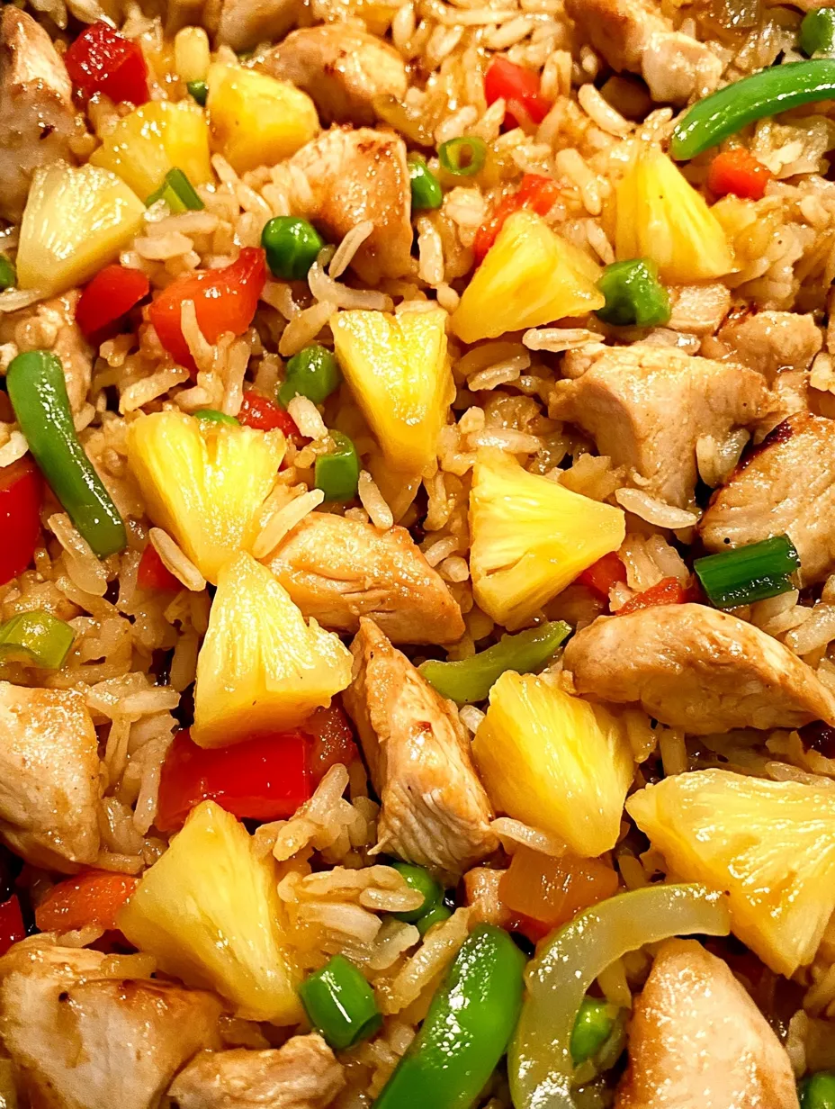 Tropical Pineapple Chicken &#038; Rice Fiesta: A Culinary Journey to Paradise