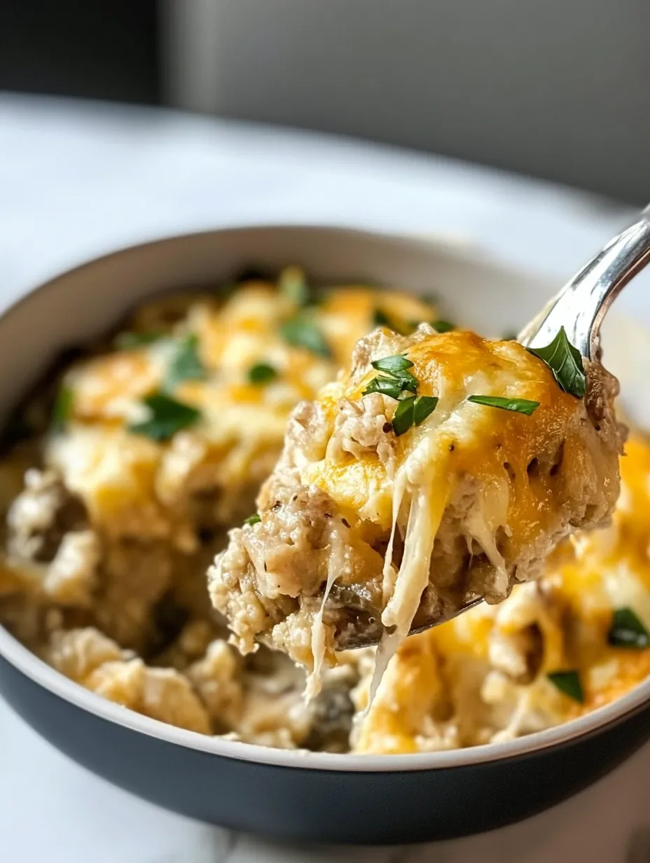 Thanksgiving Delight: Turkey &#038; Stuffing Casserole